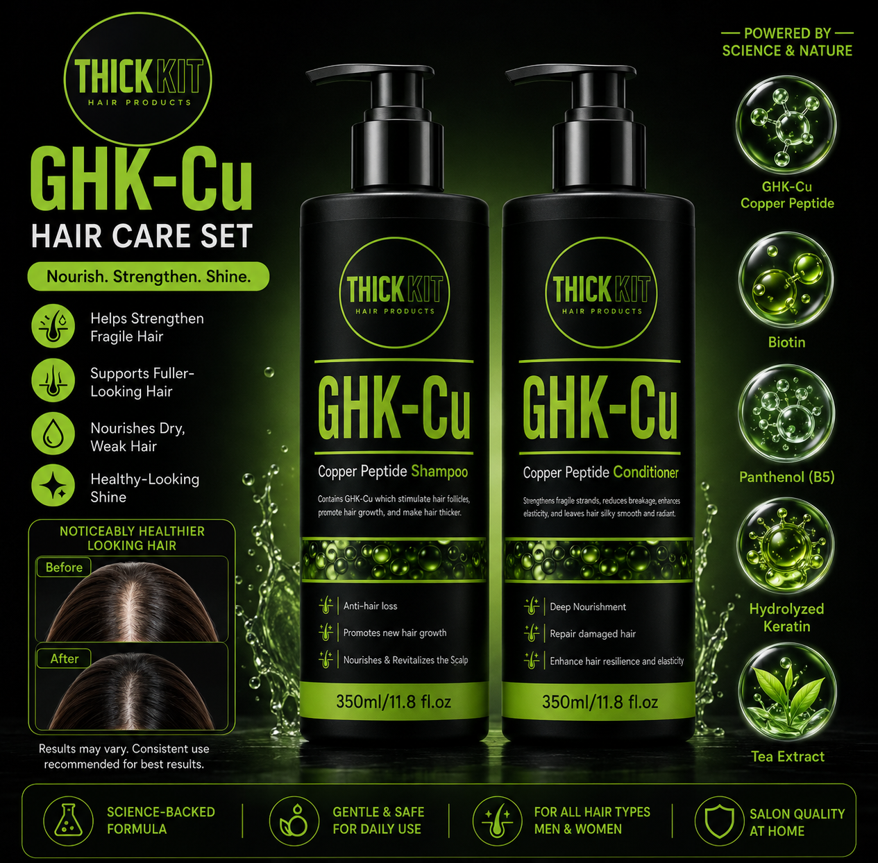 THICKKIT Ultimate Hair Growth & Conceal Bundle – Only £39.99 (Sold Out)